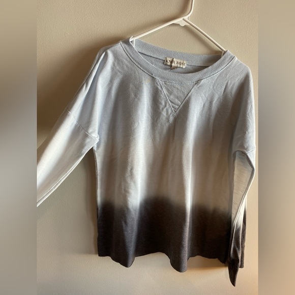 Knox Rose Tops - KNOX Rose Gray Tie Dye- Medium